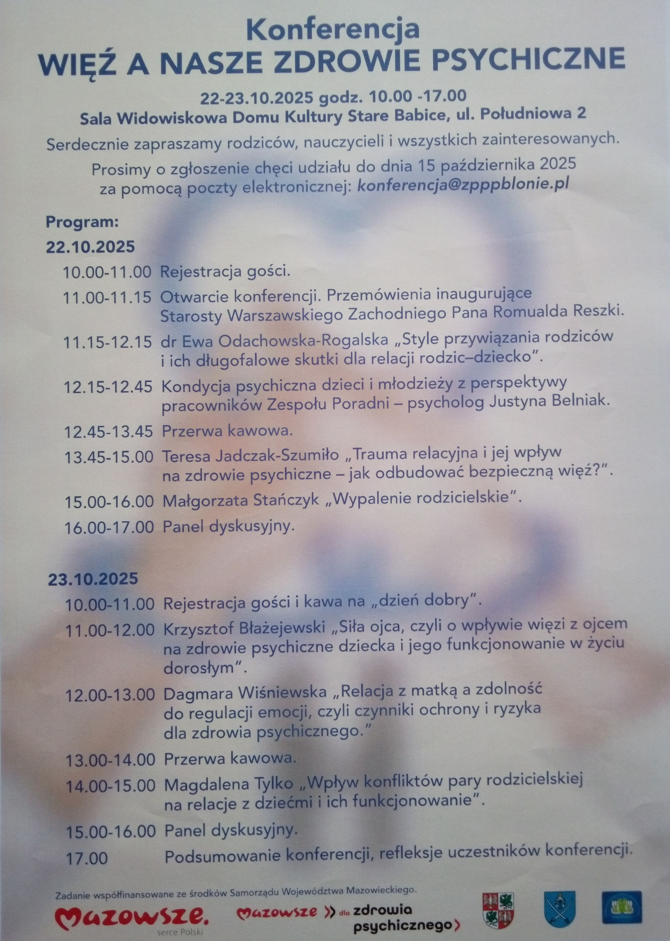Konferencja - program